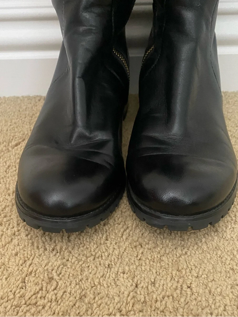 Michael Kors Leather & Stretch Boot